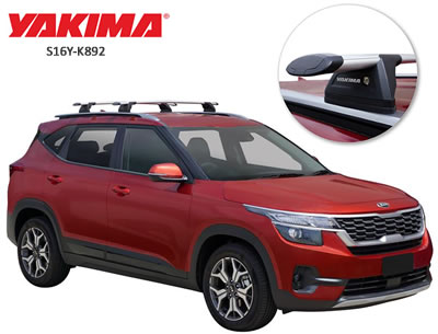 Kia Seltos Yakima Whispbar roof rack 